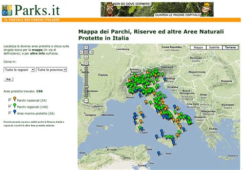 Mappa delle aree protette e dei corridoi ecologici per le tigri di Sumatra