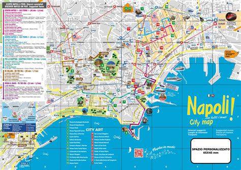 Mappa di Napoli con evidenziate le aree di influenza dialettale