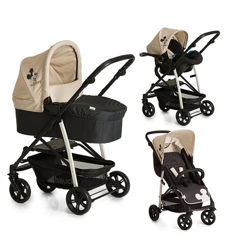 Passeggino trio compatto per viaggio