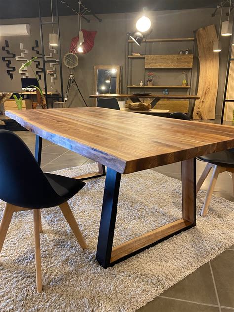 Tavolo da pranzo maxi in legno massello