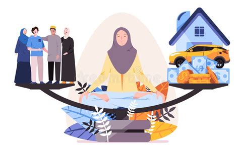 illustrazione schematica del bilanciamento tra lavoro e famiglia
