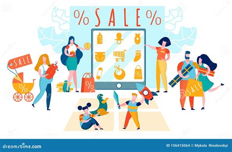 genitori che comprano pannolini online con un carrello pieno