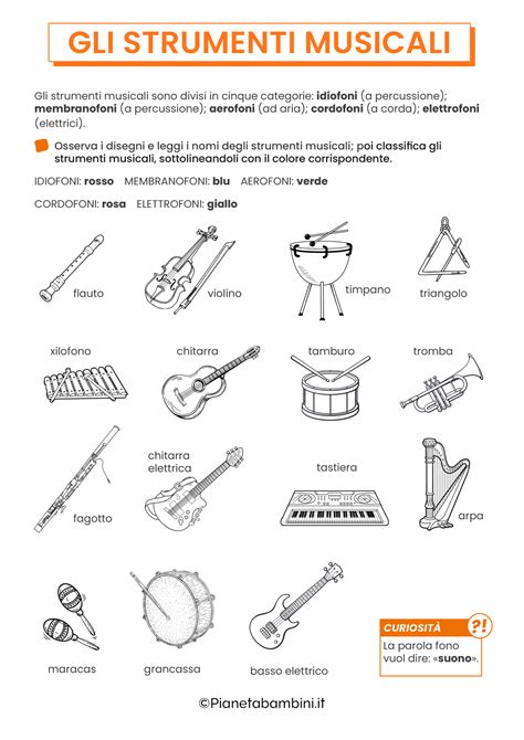 Strumenti musicali per ninne nanne