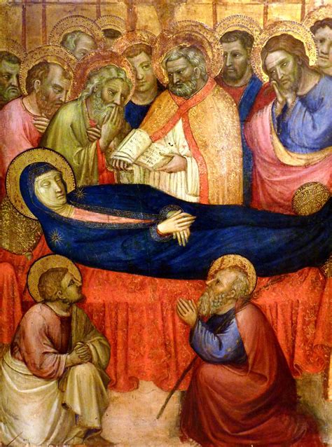 rappresentazione iconografica della Dormitio Virginis