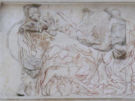 Pannello del Lupercale Ara Pacis