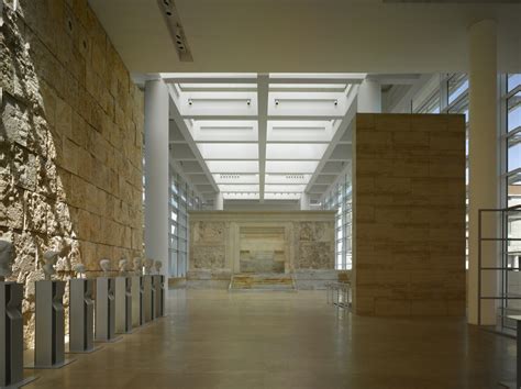 Teca moderna Ara Pacis Architetto Meier