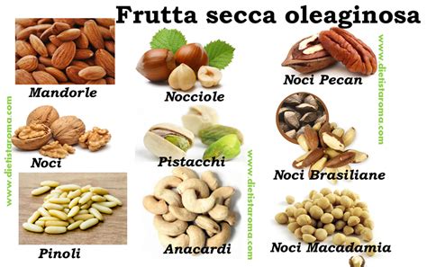 frutta secca e semi oleosi