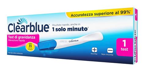 Immagine che confronta il Clearblue Rilevazione Rapida con altri test per evidenziare la velocità