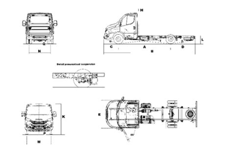 schema tecnico interno veicolo multispazio