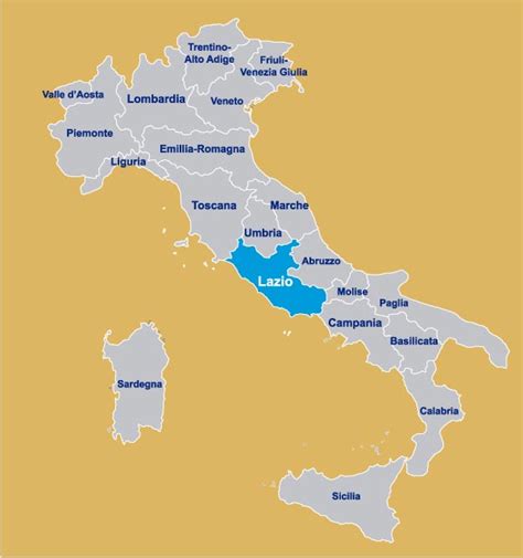 Mappa dell'Italia evidenziando la centralità del pubblico nazionale