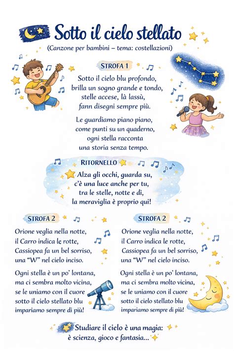 Madre che culla il suo bambino sotto un cielo stellato