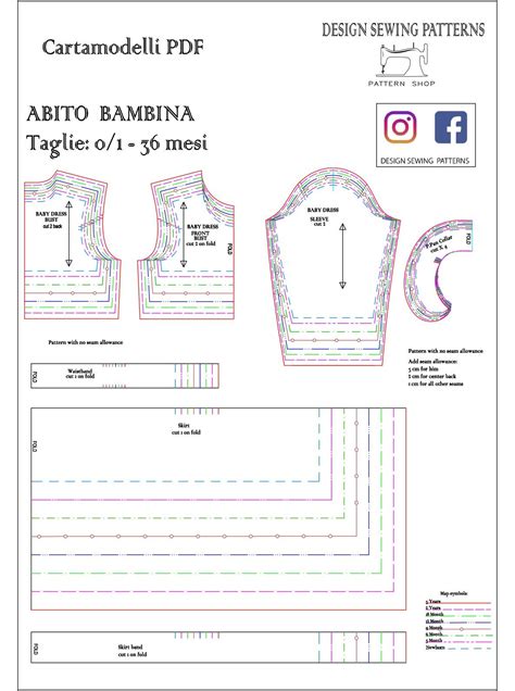 Cartamodelli per abbigliamento neonato