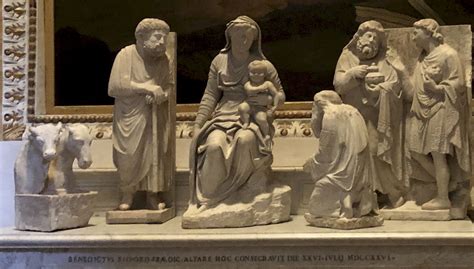 Resti del presepe di Arnolfo di Cambio