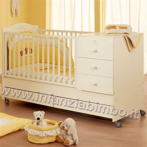Lettino trasformabile in letto
