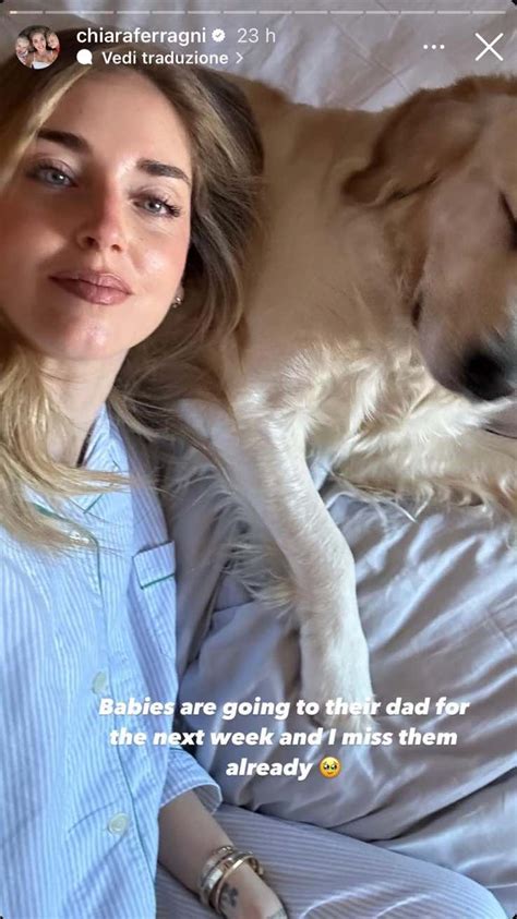 Screenshot storia Instagram Ferragni