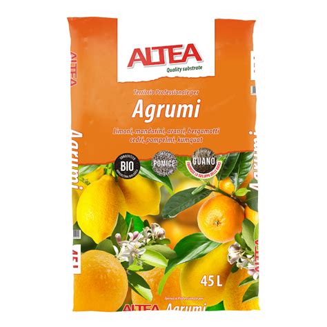 Terriccio professionale per agrumi