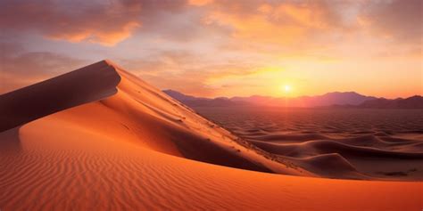 paesaggio desertico con surfista