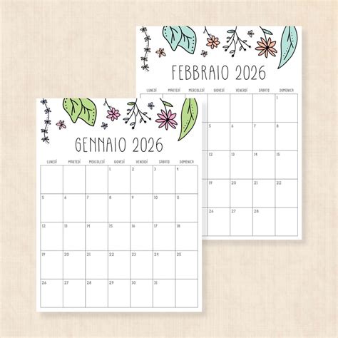Calendario colorato utilizzato come strumento motivazionale per il bambino