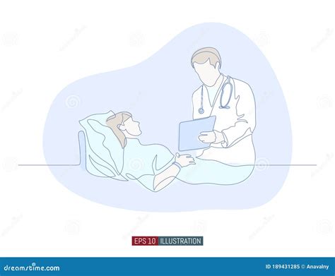 Illustrazione di un dialogo aperto tra una paziente incinta e un chiropratico