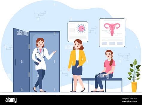 Interno di una clinica di fertilità moderna in Spagna