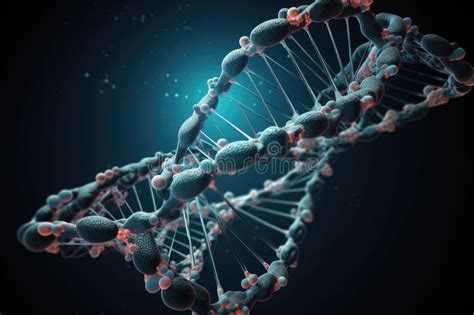 Illustrazione stilizzata del DNA e dei cromosomi