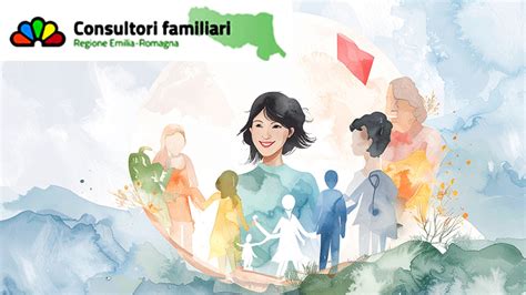 Mappa schematica dei consultori familiari e punti nascita nell'area di Bologna