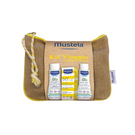 Contenuto del Mustela Kit Viaggio