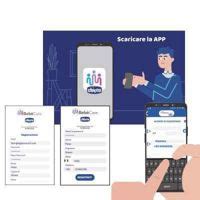 Schermata della App Chicco BebèCare sullo smartphone