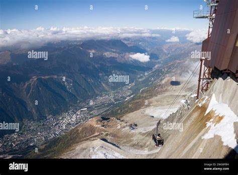 Vista panoramica dalla funivia dei ghiacciai
