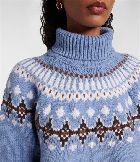 Il maglione a righe jacquard di Gaston Rébuffat