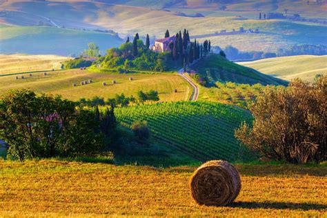 paesaggio rurale italiano e tradizione culinaria