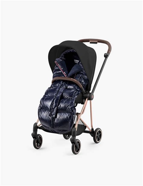 Cybex Platinum Winter Footmuff in a stylish stroller setting