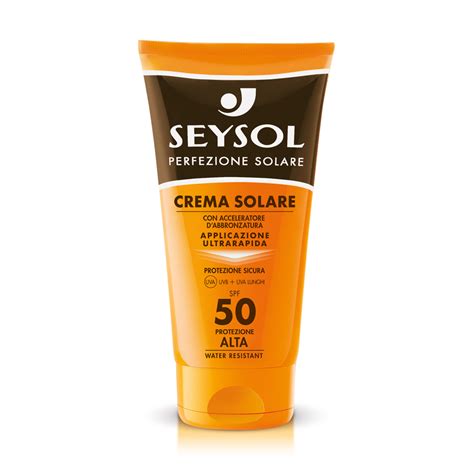 Crema solare con alto SPF