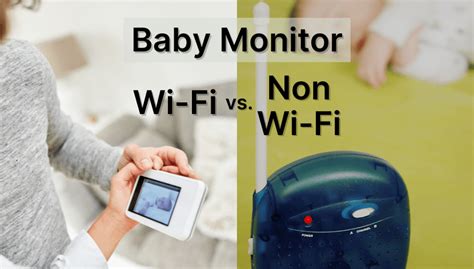 Schema comparativo: Baby monitor WiFi vs. Senza WiFi