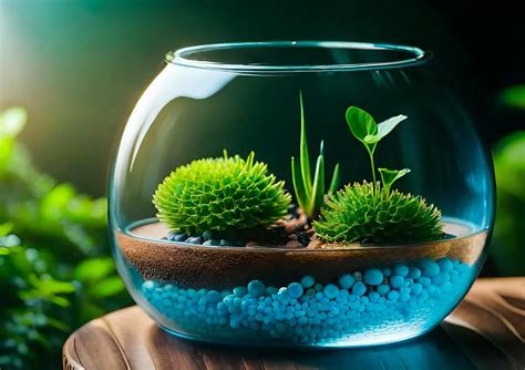 Piante acquatiche con radici nel substrato