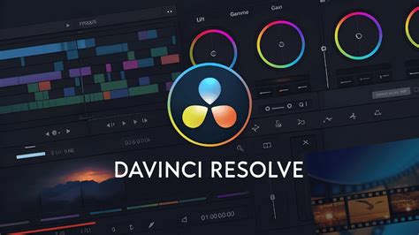 Interfaccia di color correction su Da Vinci Resolve