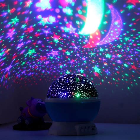 Proiettore di stelle sul soffitto della cameretta con diverse modalità