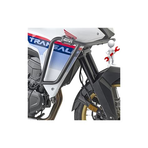 Dettaglio della barra di protezione del paramotore Givi TN3580