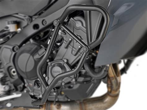 Schema di montaggio del paramotore Givi TN3580 su telaio Yamaha FZ6