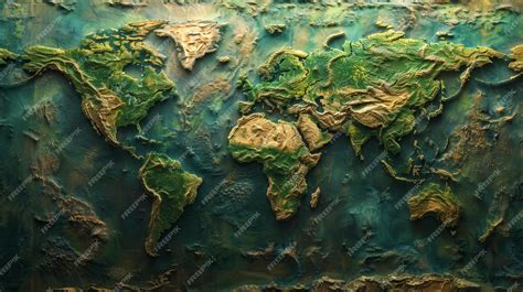 Mappa del mondo con rotte di spedizione artigianale