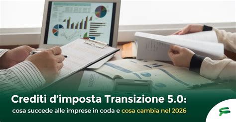schema crediti d'imposta transizione 5.0