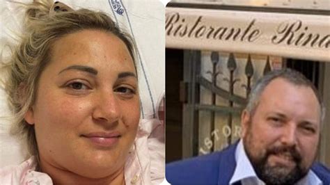 Vincenzo Rinaldi e Pamela Pelle con i loro figli