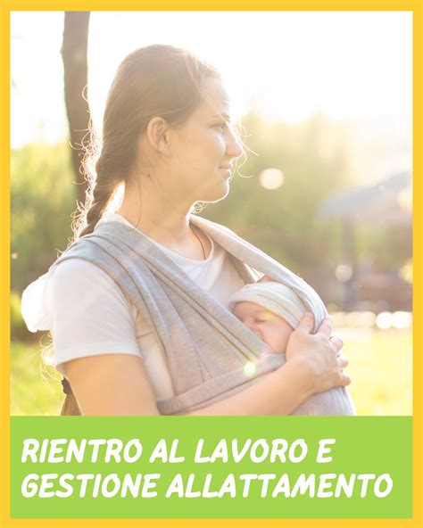 madre che allatta il bambino durante una pausa dal lavoro