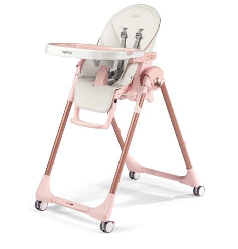 Varianti cromatiche e di design dei seggioloni Peg Perego