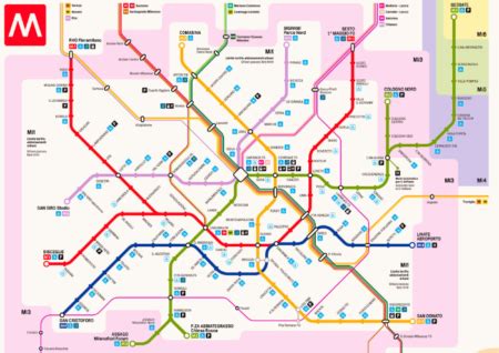 Mappa schematica delle fermate dell'autobus in una città