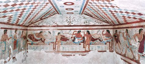 Affresco dalla Tomba dei Tori, Tarquinia