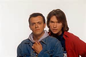 Max Pezzali e Mauro Repetto primi anni 90