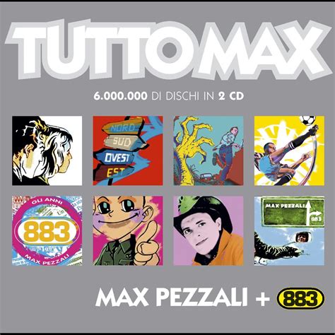 Copertine album 883 e Max Pezzali