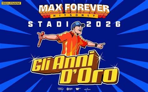 Concerto Max Pezzali stadio