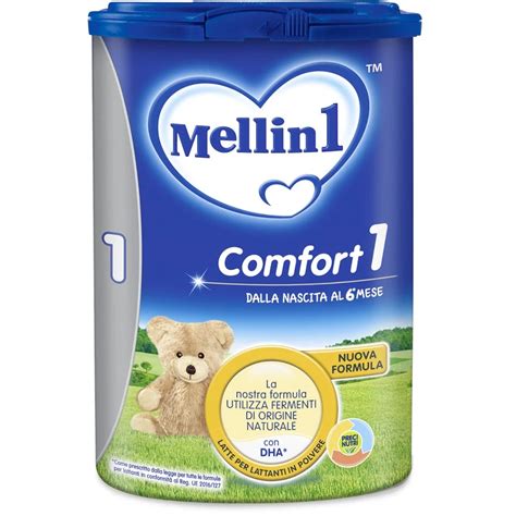 Infografica sulla formula fermentata e gli amidi in Mellin Comfort 1